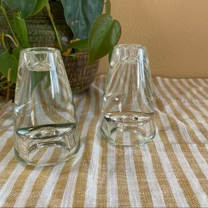 Reversible Glass Candle Holders Votive And Taper Candles